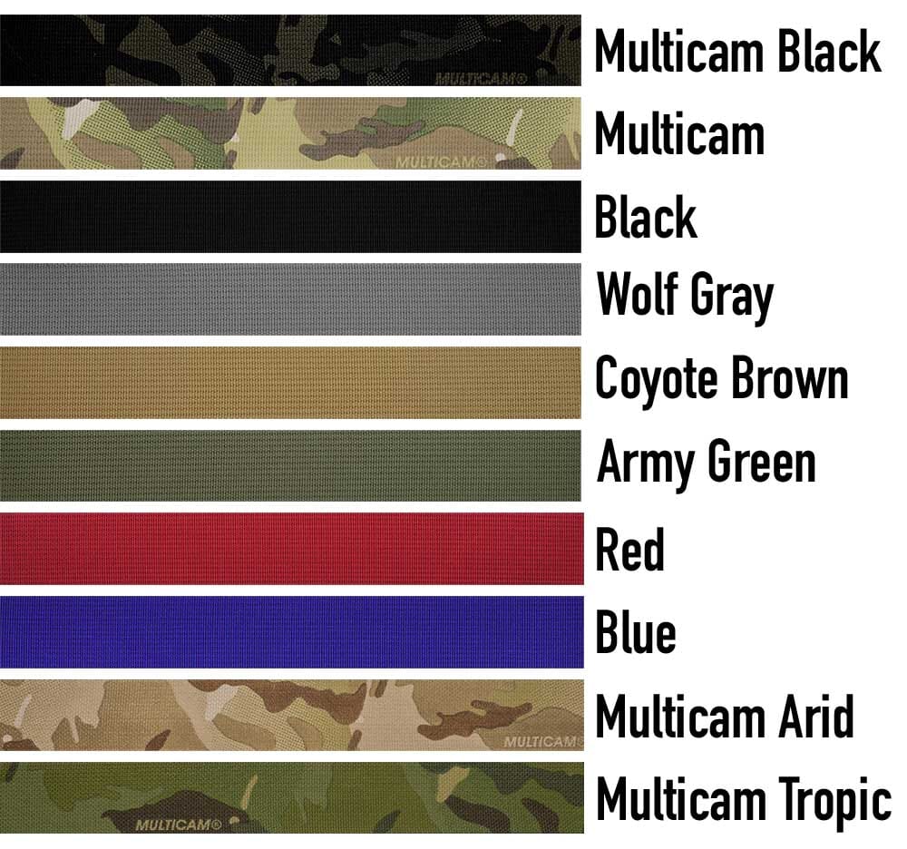 1" Personalized Extreme Tactical Dog Collar