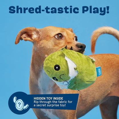 2 - in - 1 Interactive Plush Dog Toy – Rip & Reveal Squeaky Toy for Dogs & Puppies - Paw Fit Gears