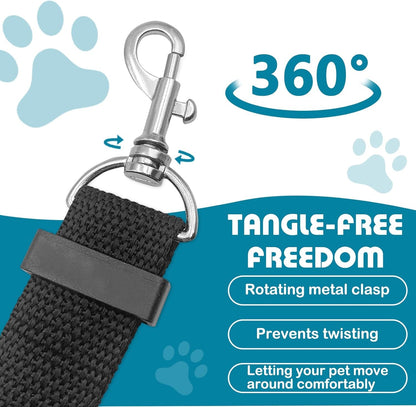 2 Pack Adjustable Dog Seat Belt for Car - Paw Fit Gears