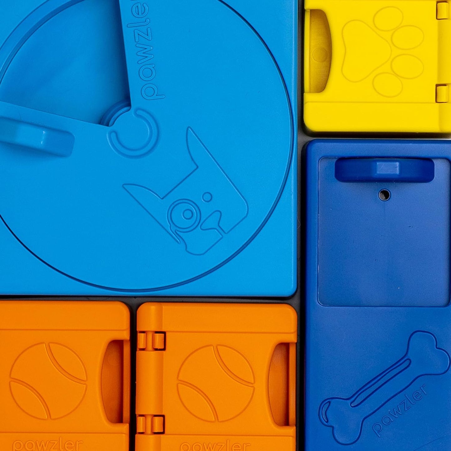 Rainbow Set  - Modular Dog Puzzle |  Interactive Dog Treat Puzzles for Canine Enrichment