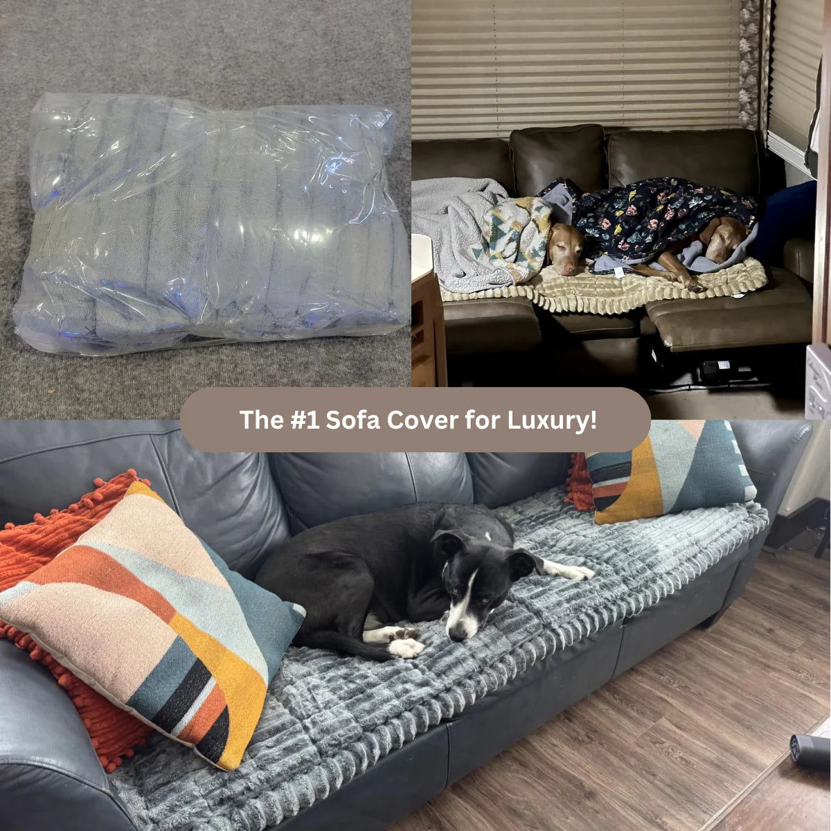 Quilted Non-Slip Pet Sofa Cover Protector