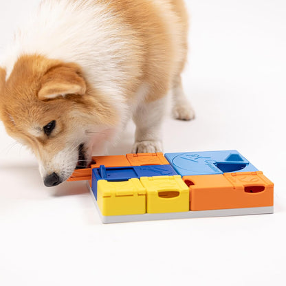 Rainbow Set  - Modular Dog Puzzle |  Interactive Dog Treat Puzzles for Canine Enrichment