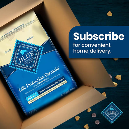 Blue Buffalo Life Protection Adult Dog Food – Chicken & Brown Rice, 30 lb - Paw Fit Gears