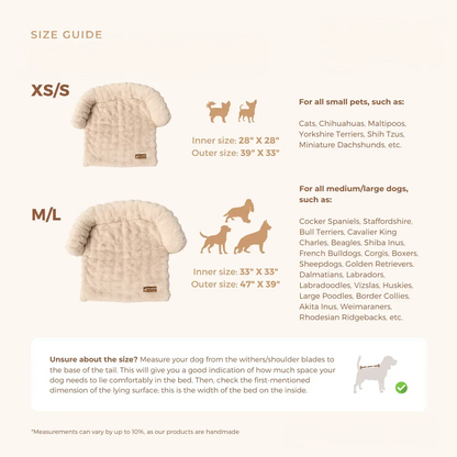 Luxurious Sofa Bed for Dogs (1+1 FREE)